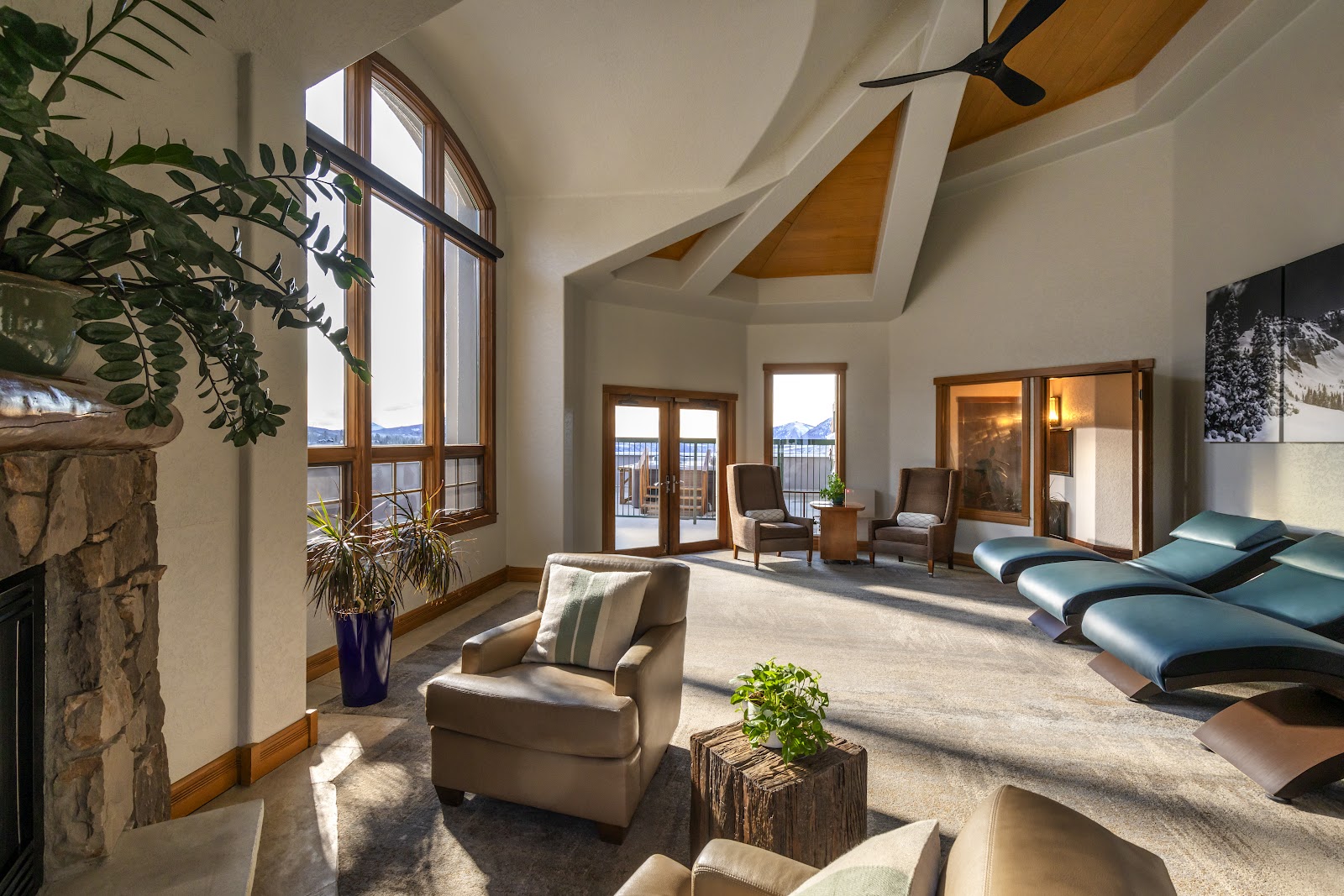 Himmel Spa nail work in Telluride, Colorado
